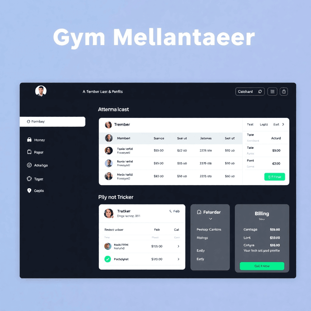 smart member management dashboard with profiles, segments, and communication tools